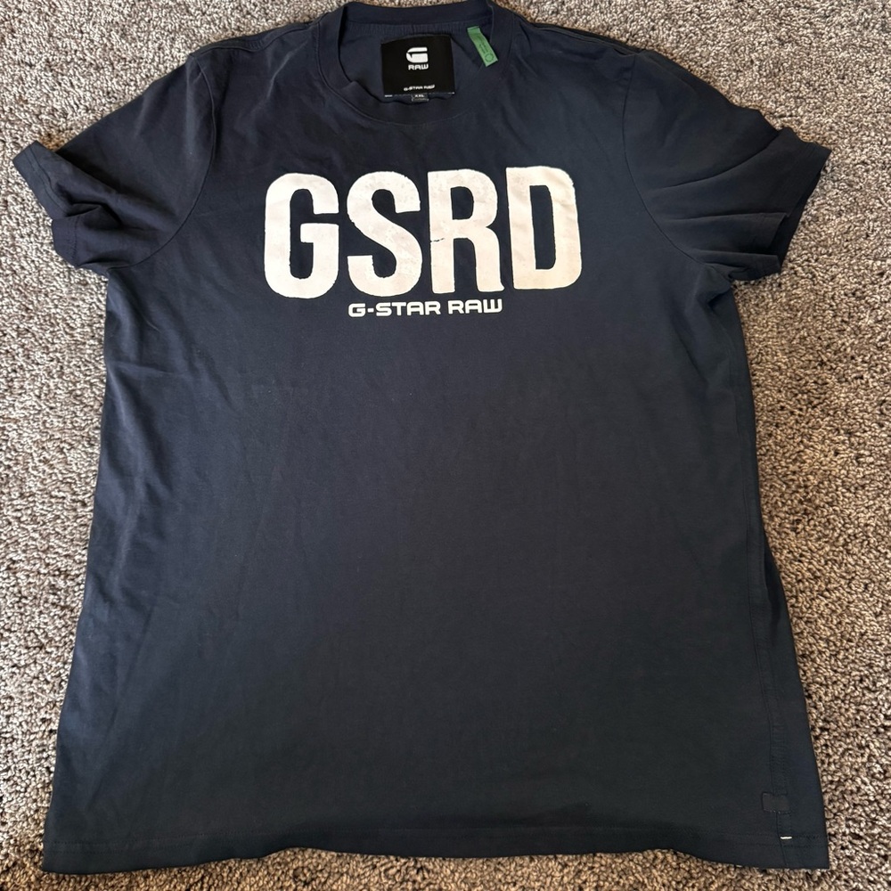 G-Star Blue Short Sleeve Tee Casual